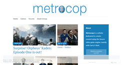 Desktop Screenshot of metrocop.net