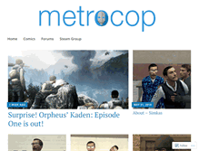 Tablet Screenshot of metrocop.net